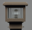 Mini Titan Bronze Post light ALA2045WO