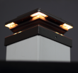 Venus Led Post Cap Bronze