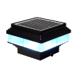 Mini Zena Black LED Solar Post light